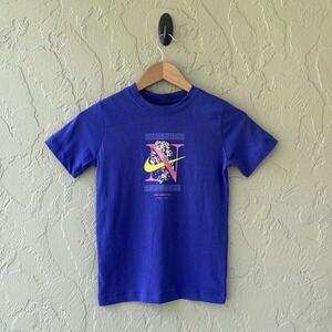 Nike Boys XS Multicolor Bloomin Ballers 100% Cotton Short Sleeve Graphic T-Shirt